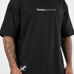 T-shirt Oversize Tsunami Nera