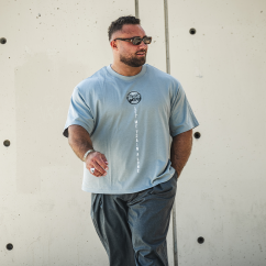 T-Shirt Oversize "LET ME TRAIN ALONE"