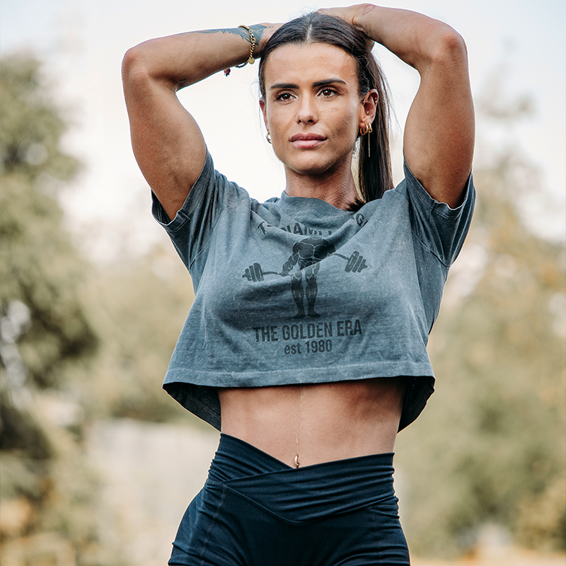 Crop Top Woman Tsunami Vintage Lift