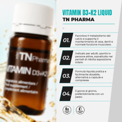 Vitamin D3 + K2 Liquid 9 ml