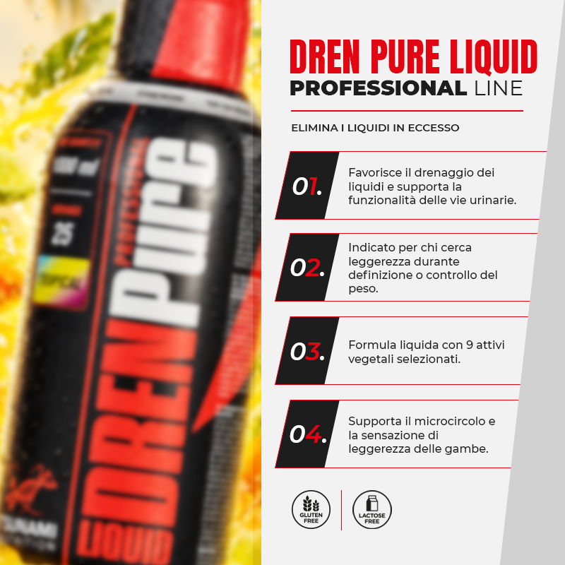 Dren Pure Liquid Professional 1000 ml - Gusto Tropical