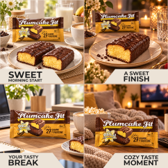 Plumcake Fit Ricoperto al Cioccolato 50 g