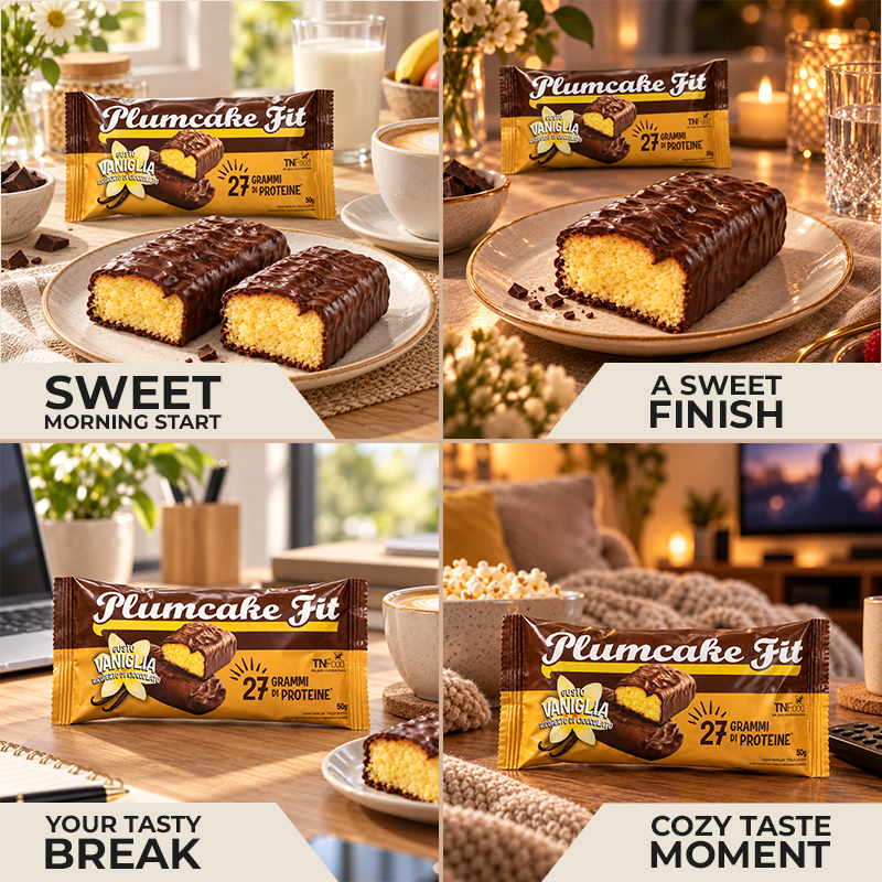 Plumcake Fit Ricoperto al Cioccolato 50 g