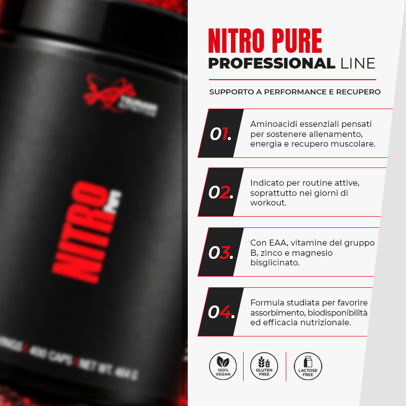 NITRO Pure Professional EAA AMTΩ® 400 caps