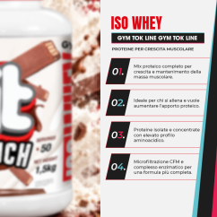 Iso Whey Gym Tok Line - Limited Edition 1,5 Kg