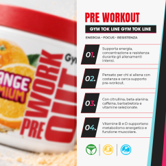 Pre Workout Gym Tok Line - Limited Edition 200 g