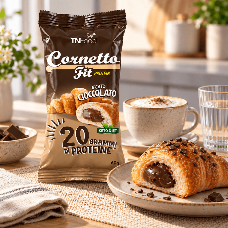 Cornetto Ripieno Fit Protein 60 g - 6 gusti