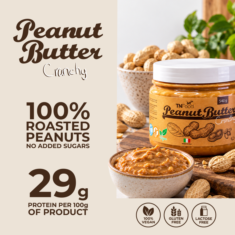 Burro di Arachidi Crunchy 540 g