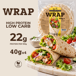 Protein Wrap PIADINA Low Carb 4x40g
