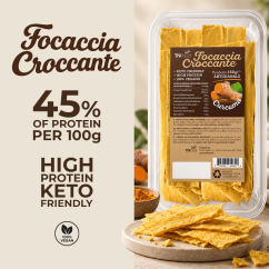 Focaccia Croccante Proteica Curcuma 150 g
