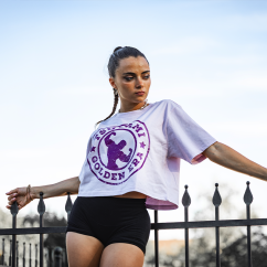 Crop Top Woman Tsunami Vintage Golden Era