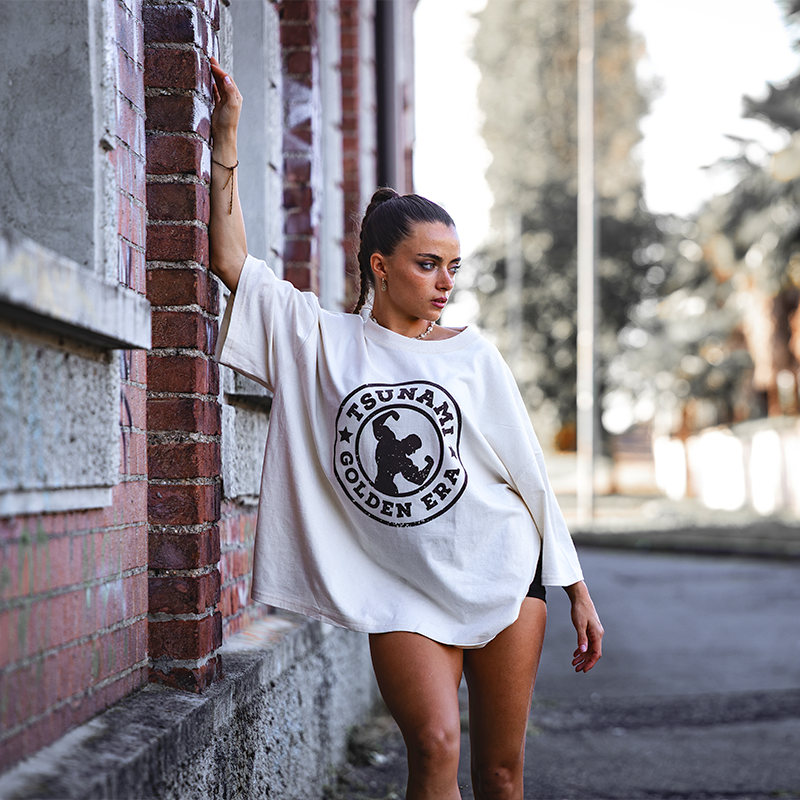 T-Shirt Oversize Tsunami Vintage Golden Era