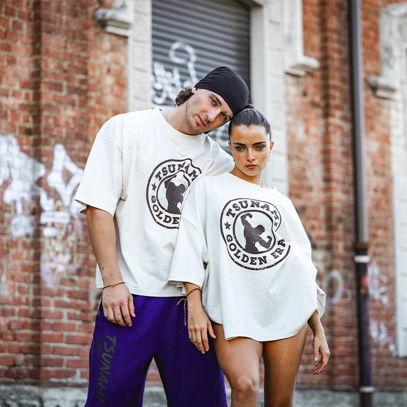 T-Shirt Oversize Tsunami Vintage Golden Era