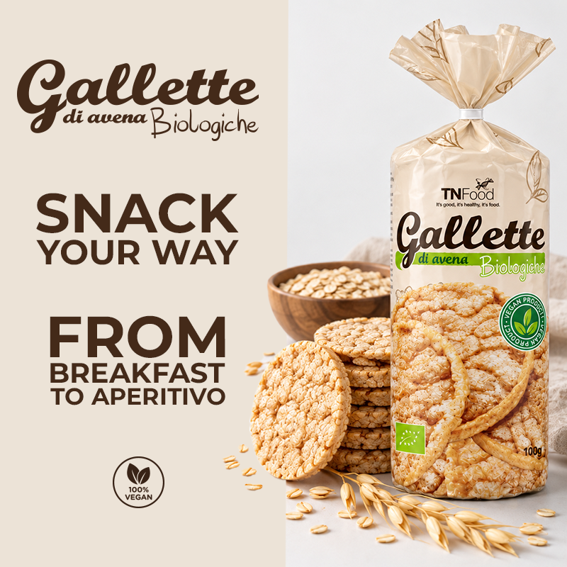 Gallette di avena biologiche 100 g