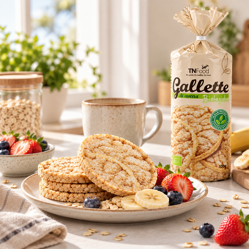 Gallette di avena biologiche 100 g