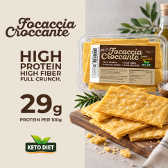 Focaccia Croccante Proteica Low Carb 75 g