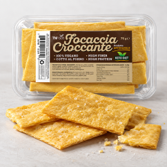 Focaccia Croccante Proteica Low Carb 75 g