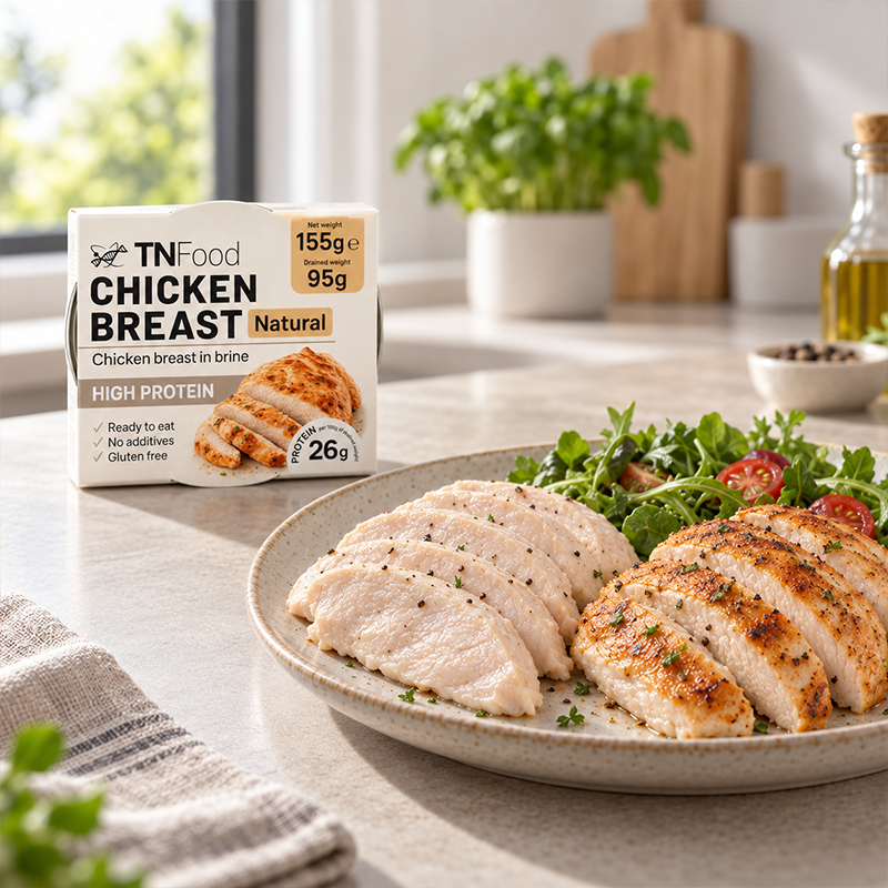 Chicken Breast Natural 155g - BOX DA 12