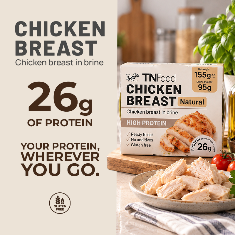 Chicken Breast Natural 155g - BOX DA 12