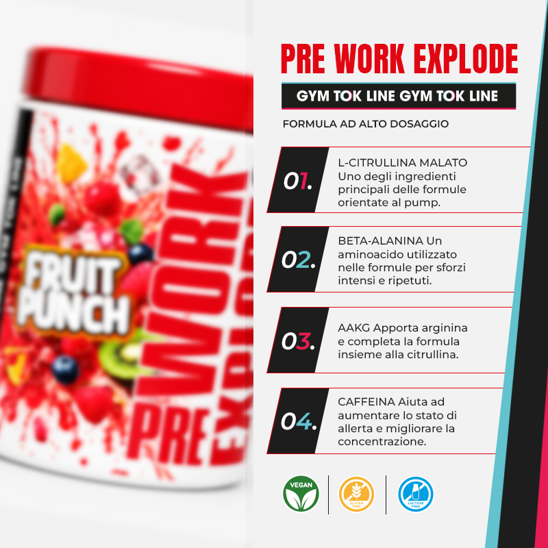 Pre Work Explode Gym Tok Line 500 g