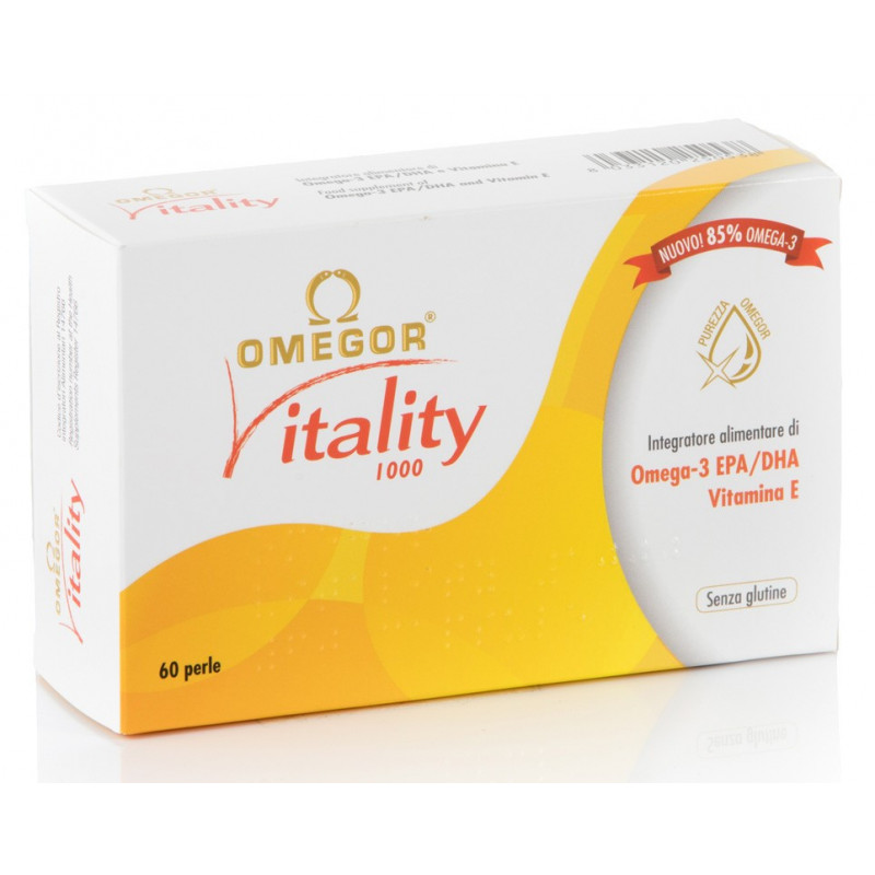 OMEGOR VITALITY 60 PERLE 1000 - Tsunami Nutrition