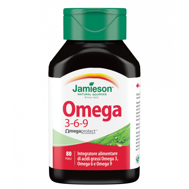 Omega 3-6-9 80 perle - Tsunami Nutrition