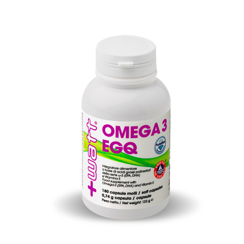 WATT OMEGA 3 EGQ 180 CAPS - Tsunami Nutrition
