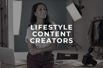 Lifestyle content creators