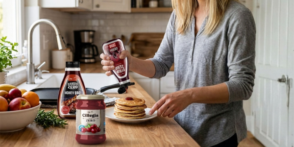 Sciroppi, Salse e Marmellate zero: gusto senza calorie e zuccheri aggiunti