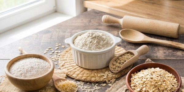 Farina di riso, fiocchi e farina di avena: differenze e quale scegliere