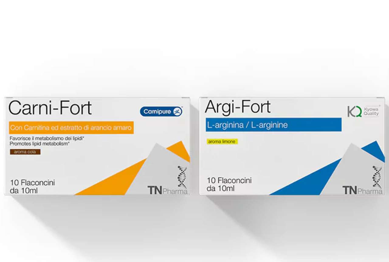 Argi-Fort e Carni-Fort: i nuovi integratori di arginina e carnitina di alta qualità brevettata