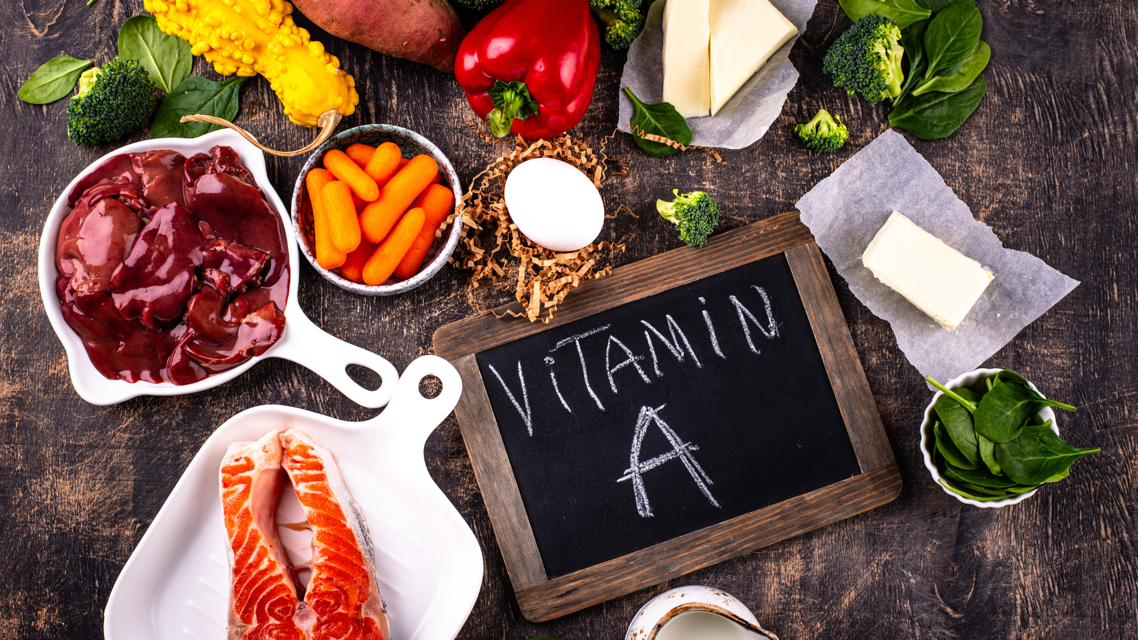 Beta-carotene e vitamina A: differenze, funzioni e fabbisogno