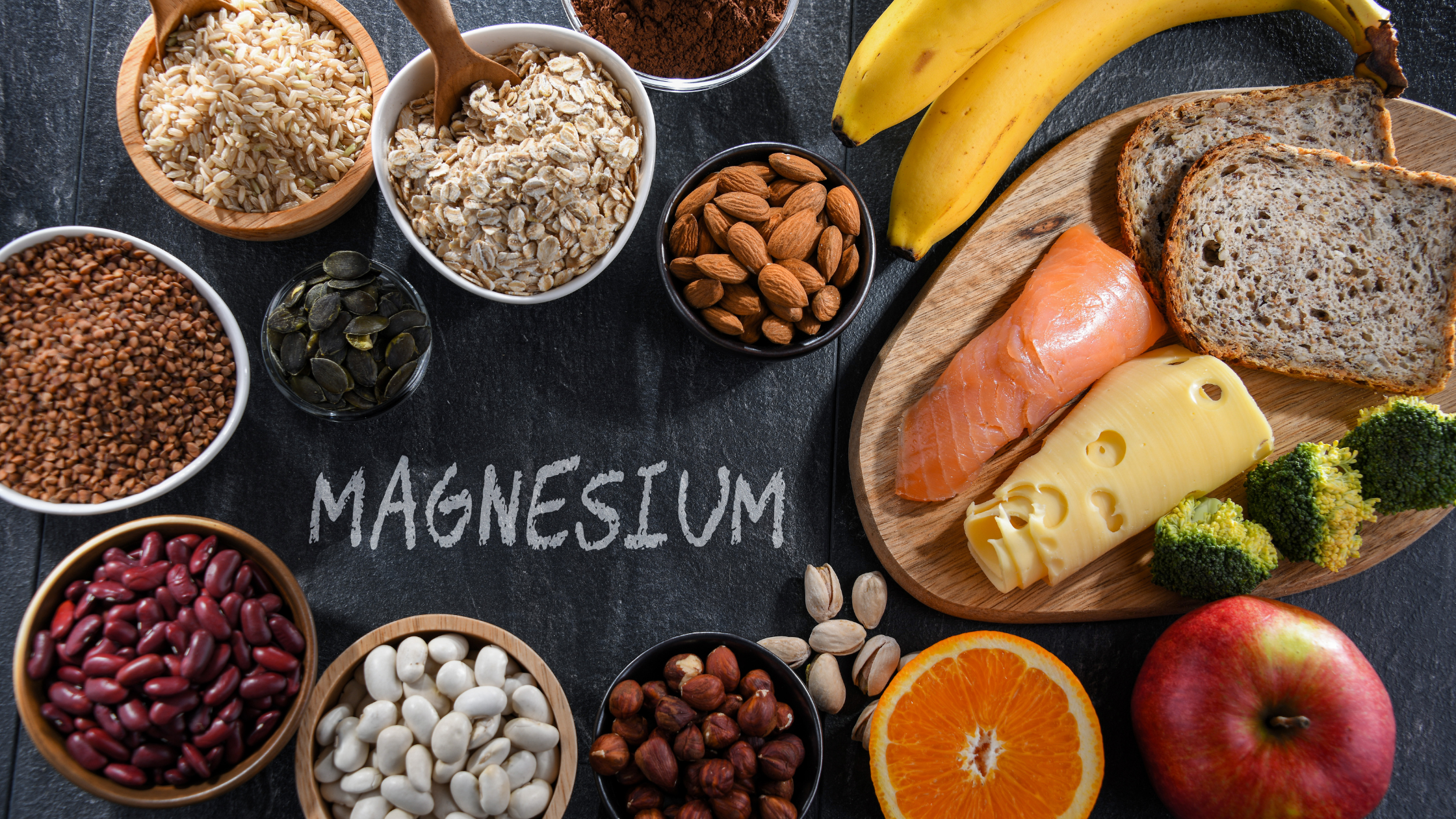 Cibi con magnesio: in quali alimenti si trova, la tabella e gli altri micronutrienti